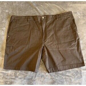 NWT Duluth NWT Mens 48 Brown Khaki Shorts 9” Inseam Ballroom Duluthflex